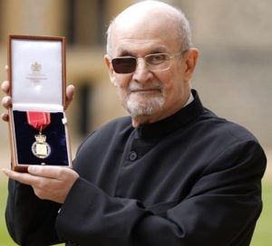 ਲੇਖਕ ਸਲਮਾਨ ਰਸ਼ਦੀ। -X/@SalmanRushdie