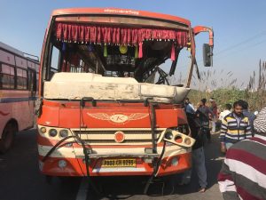 ਹਾਦਸਾਗ੍ਰਸਤ ਬੱਸ