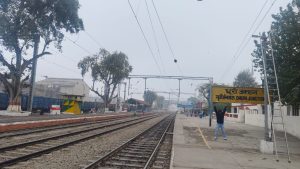 ਸੁੰਨਾ ਪਿਆ ਧੂਰੀ ਰੇਲਵੇ ਸਟੇਸ਼ਨ।